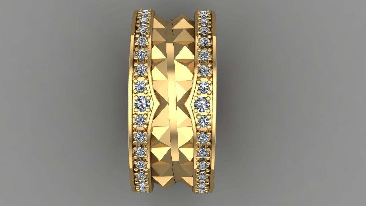BVLGARI RING 3D print model_2