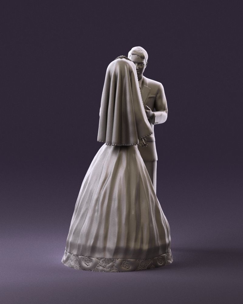 001006 wedding pieces looking on each other 3D model_16