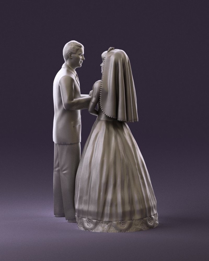 001006 wedding pieces looking on each other 3D model_18