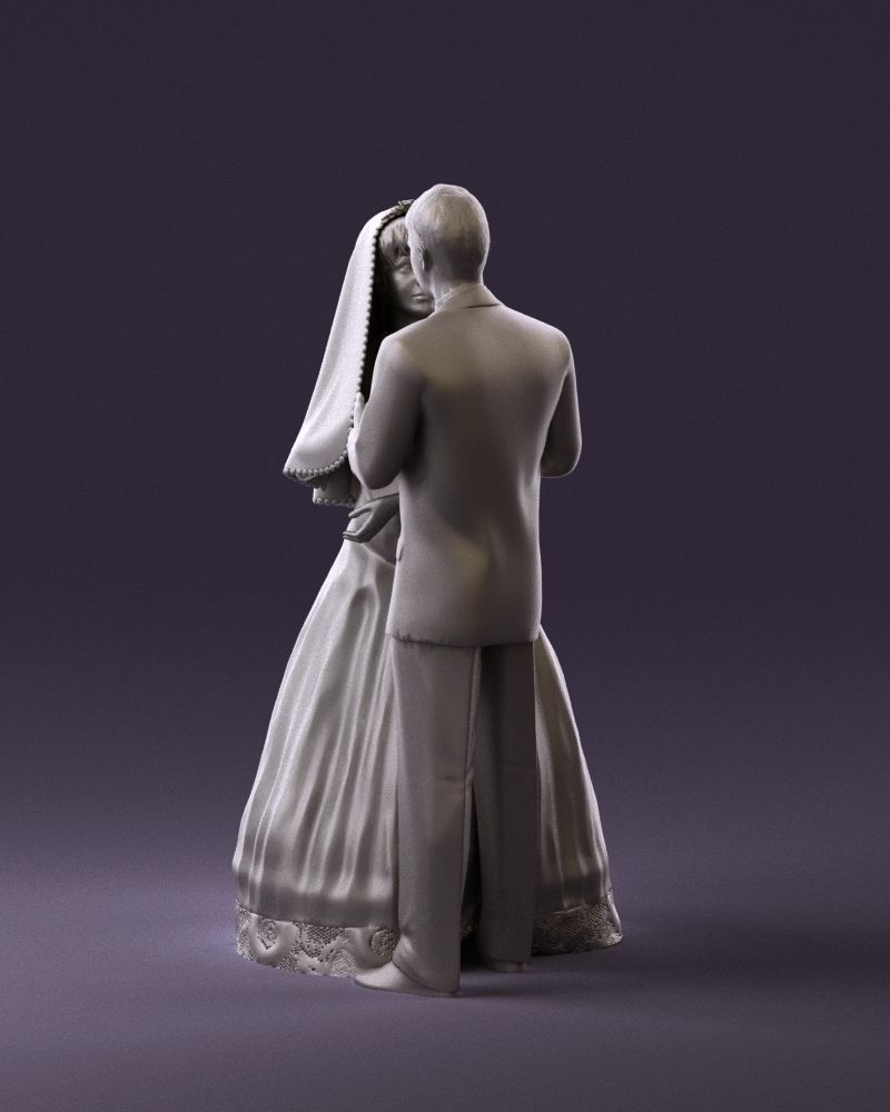 001006 wedding pieces looking on each other 3D model_21