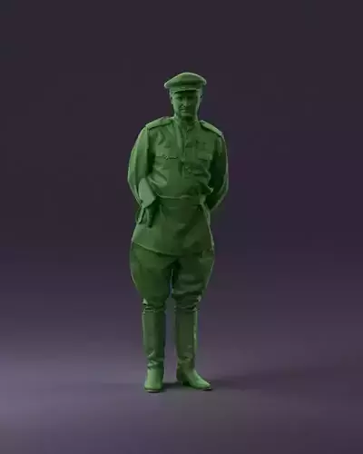 001007 man in  officer uniform