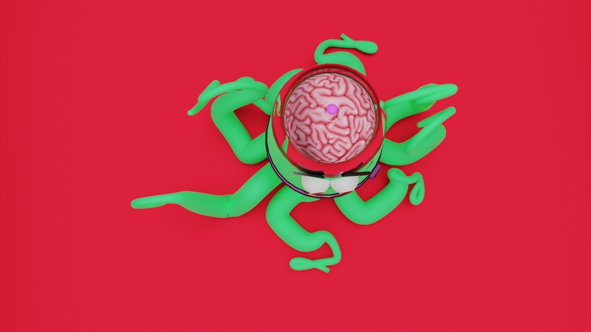 Mark Chang Low-poly 3D model_3