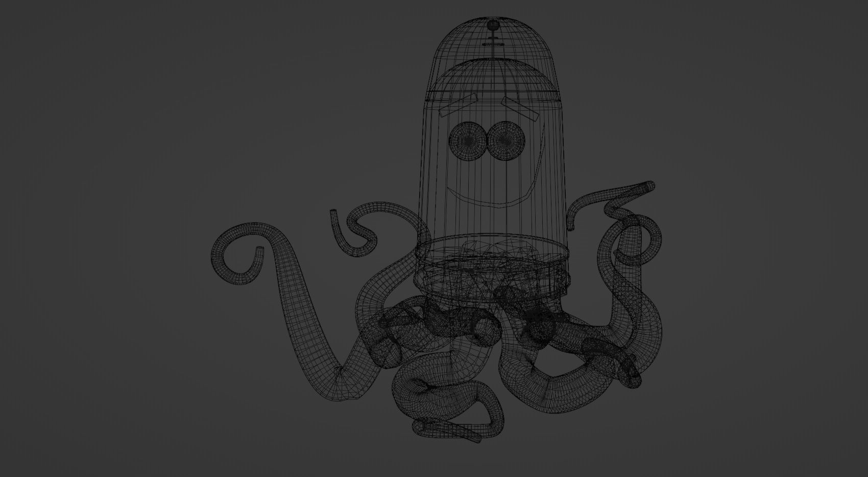 Mark Chang Low-poly 3D model_2