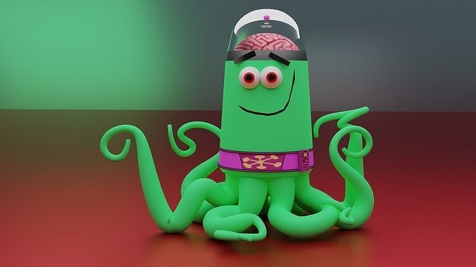 Mark Chang Low-poly 3D model