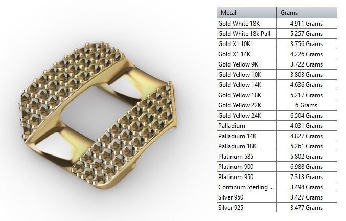16 MM NEW CUBAN LINK FOR BRACELET OR NECKLACE 3D print model_9