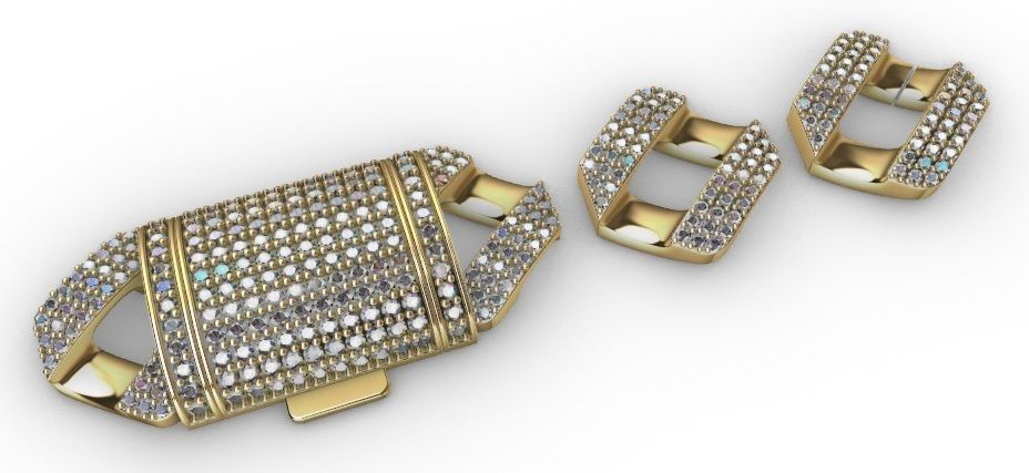 16 MM NEW CUBAN LINK FOR BRACELET OR NECKLACE 3D print model_16