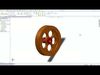 Pipe and flange 3D model_1