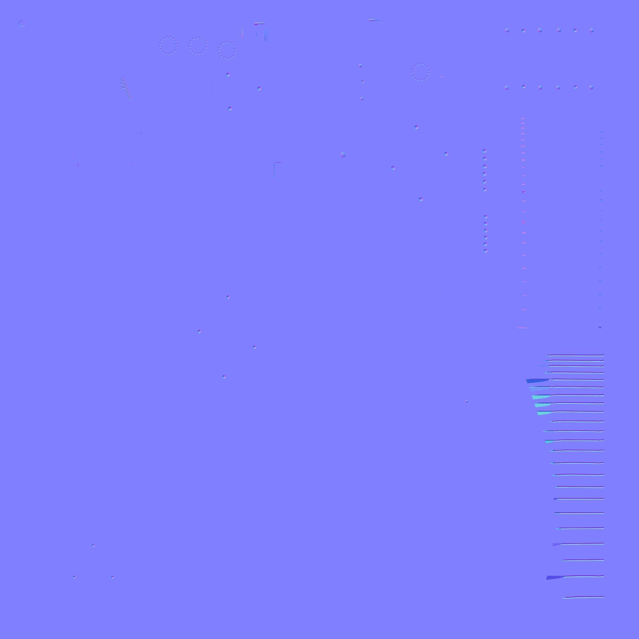 Electric Guitar C04 Wood Black - Music Instrument Design Low-poly 3D model_23