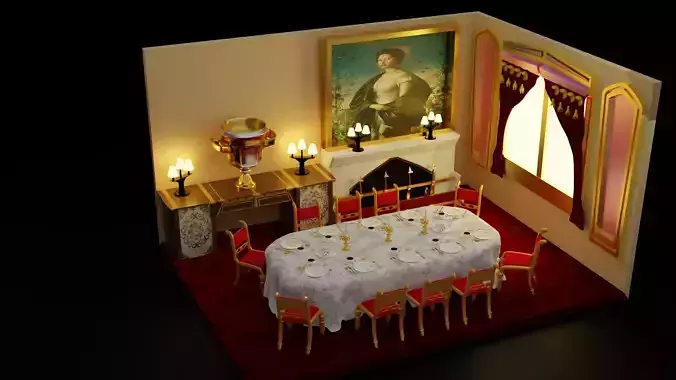 Royal Family Dining Room
