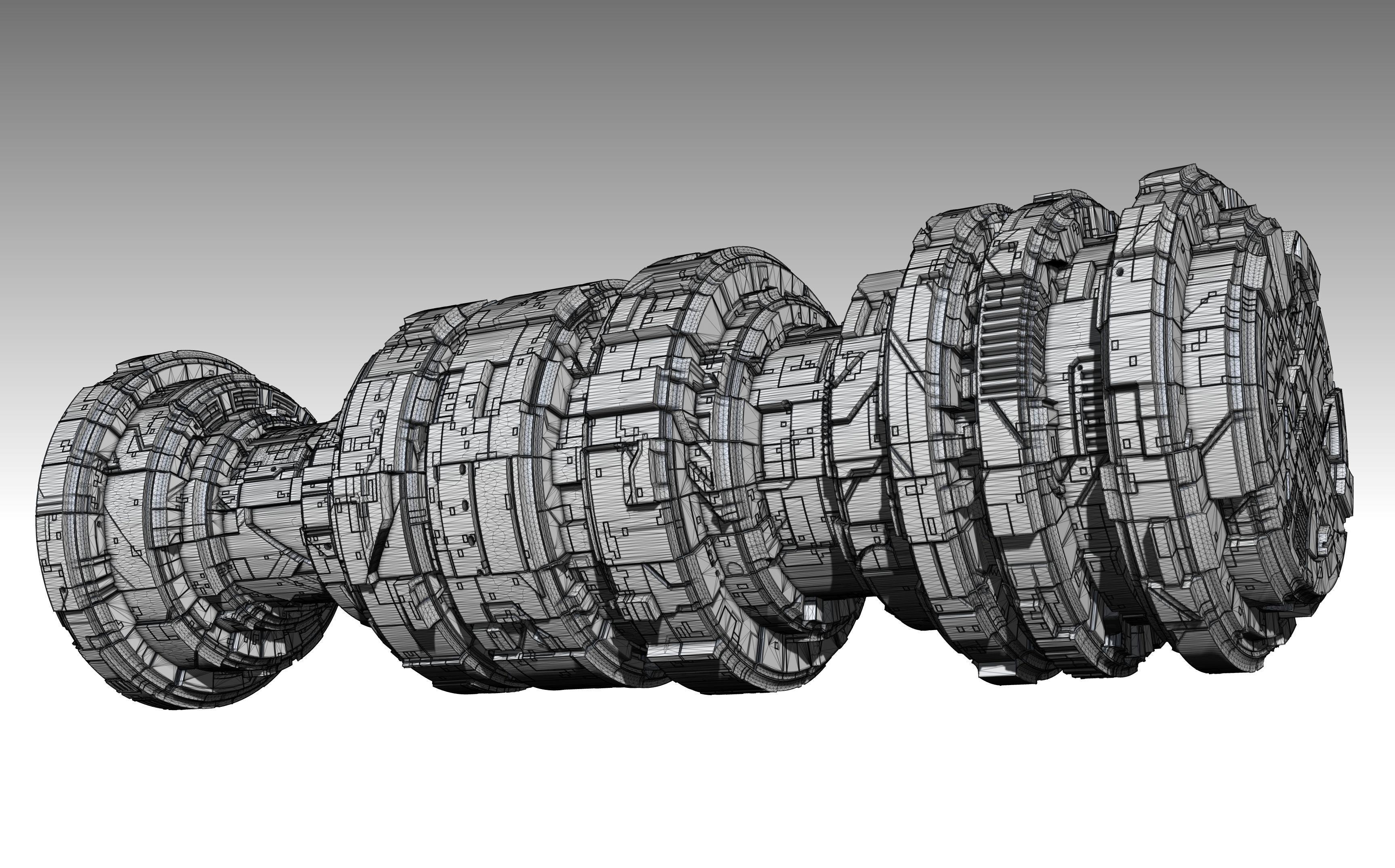 space equipment node 00152 3D model_12