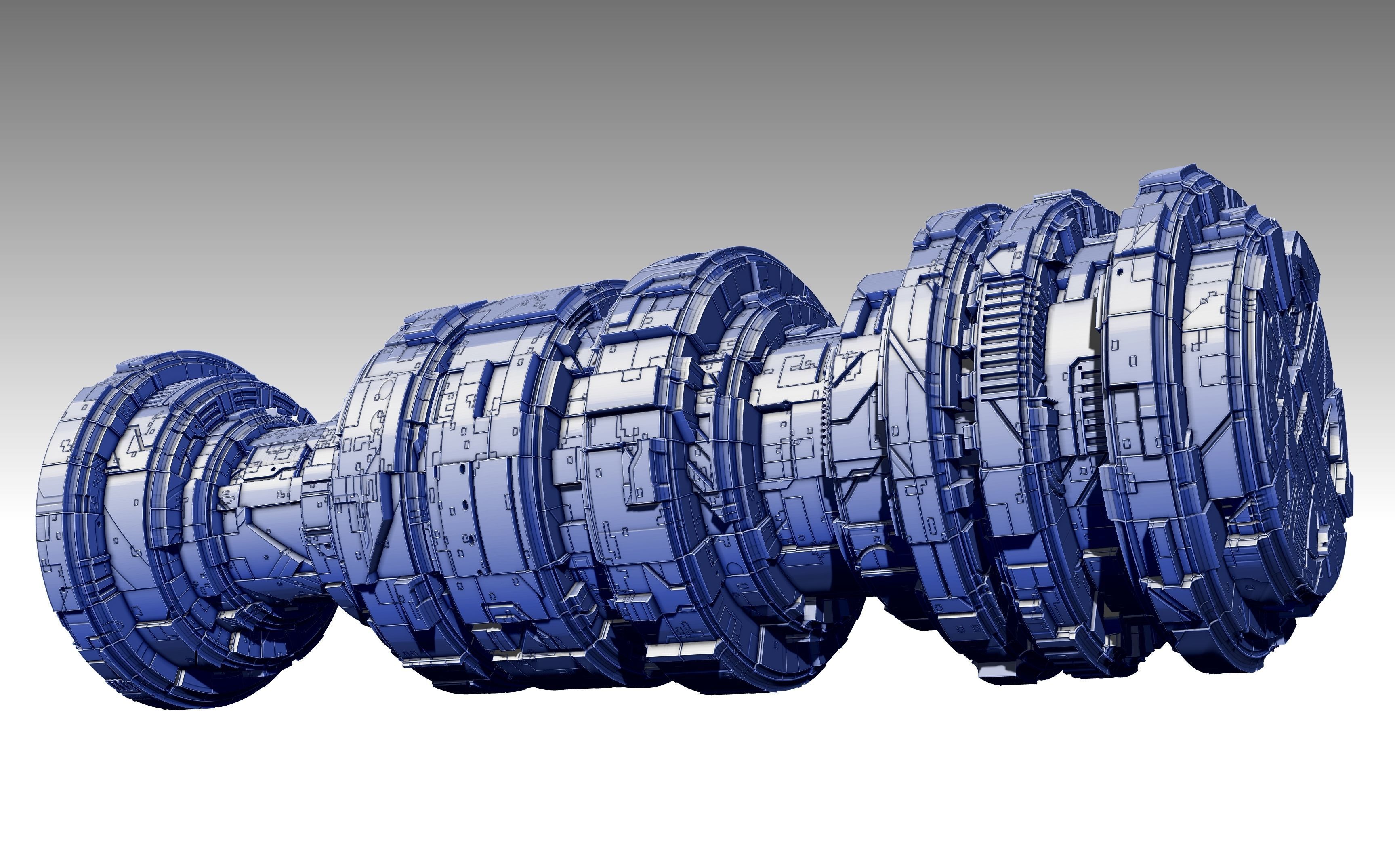 space equipment node 00152 3D model_11