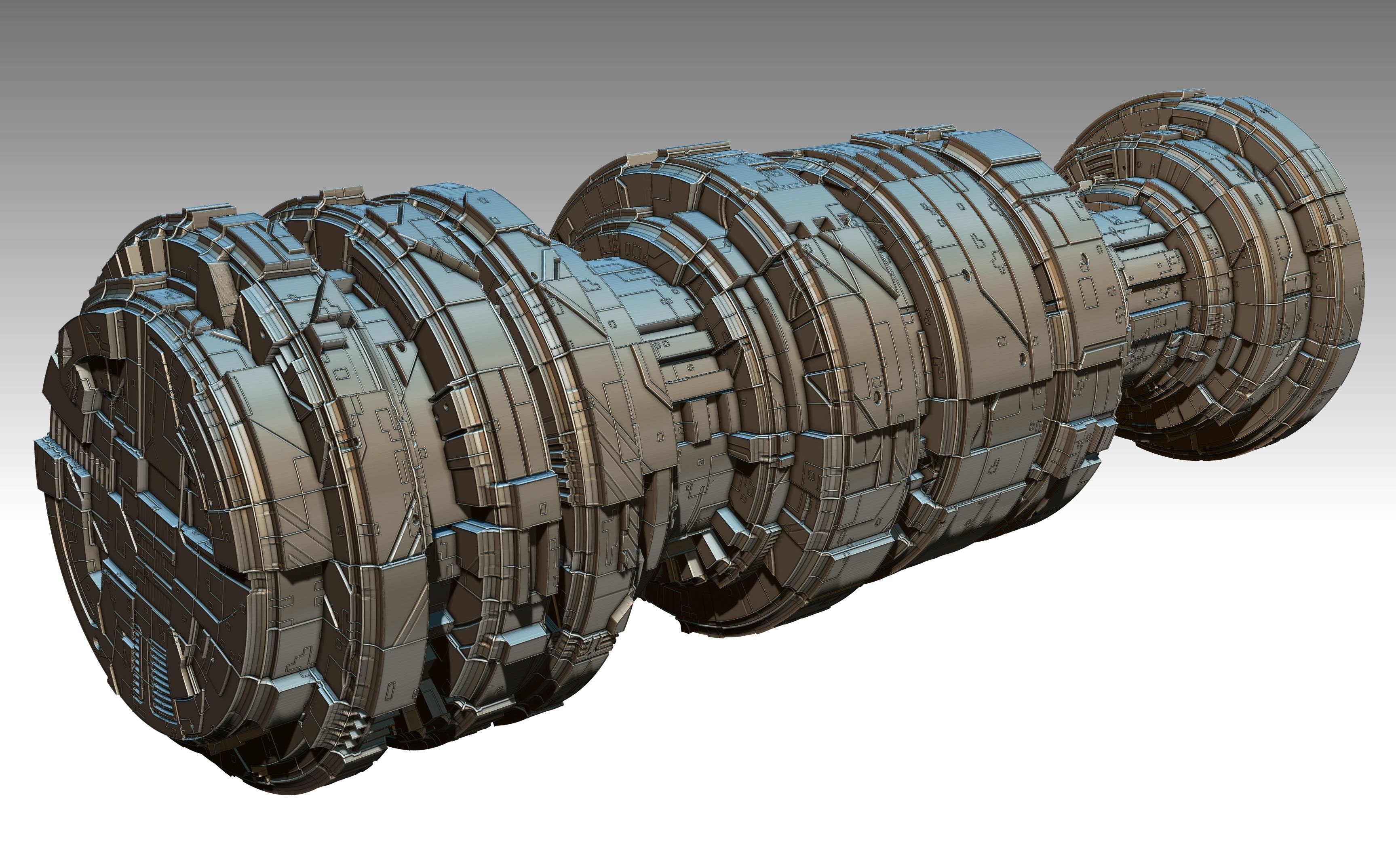space equipment node 00152 3D model_1