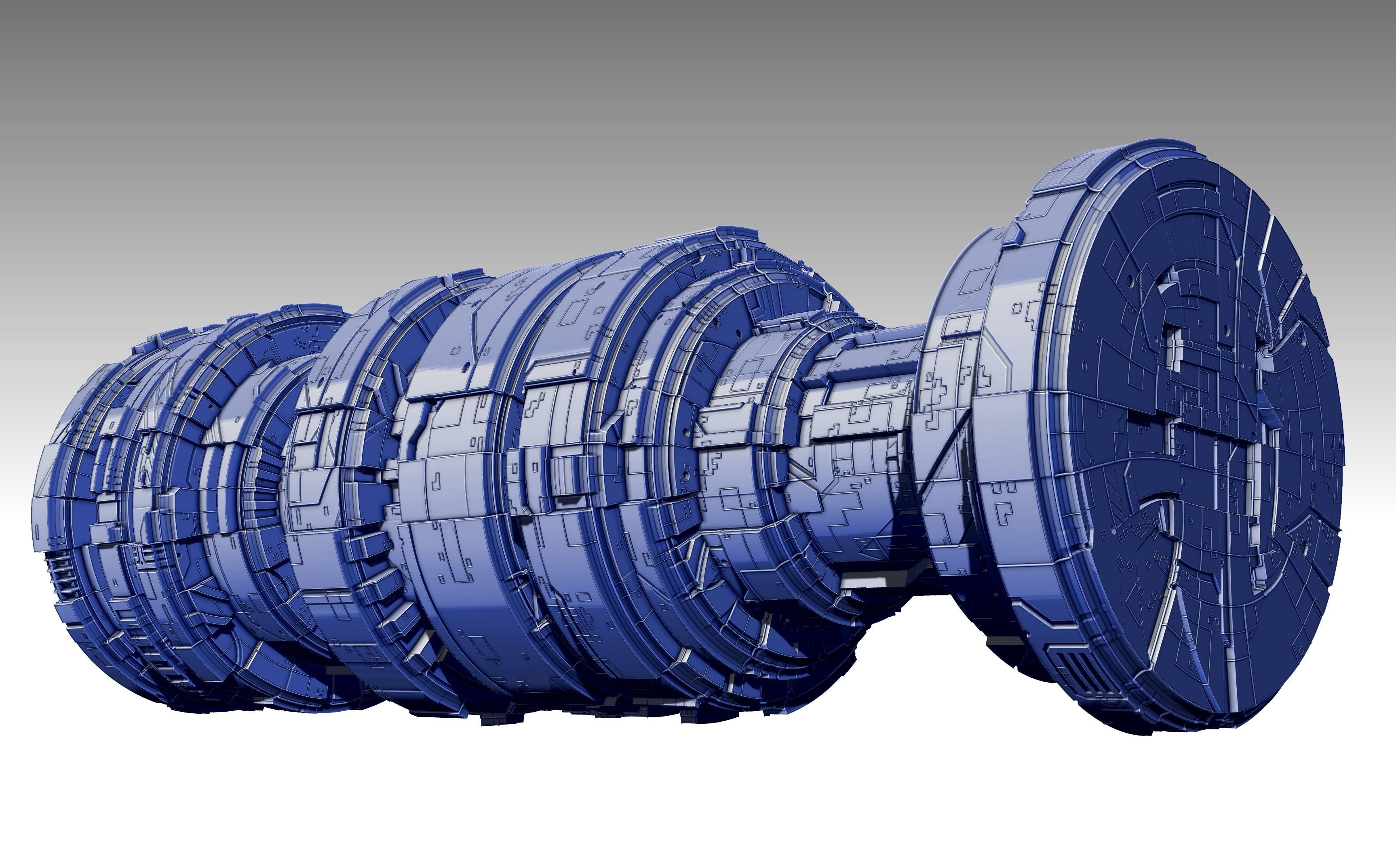 space equipment node 00152 3D model_5