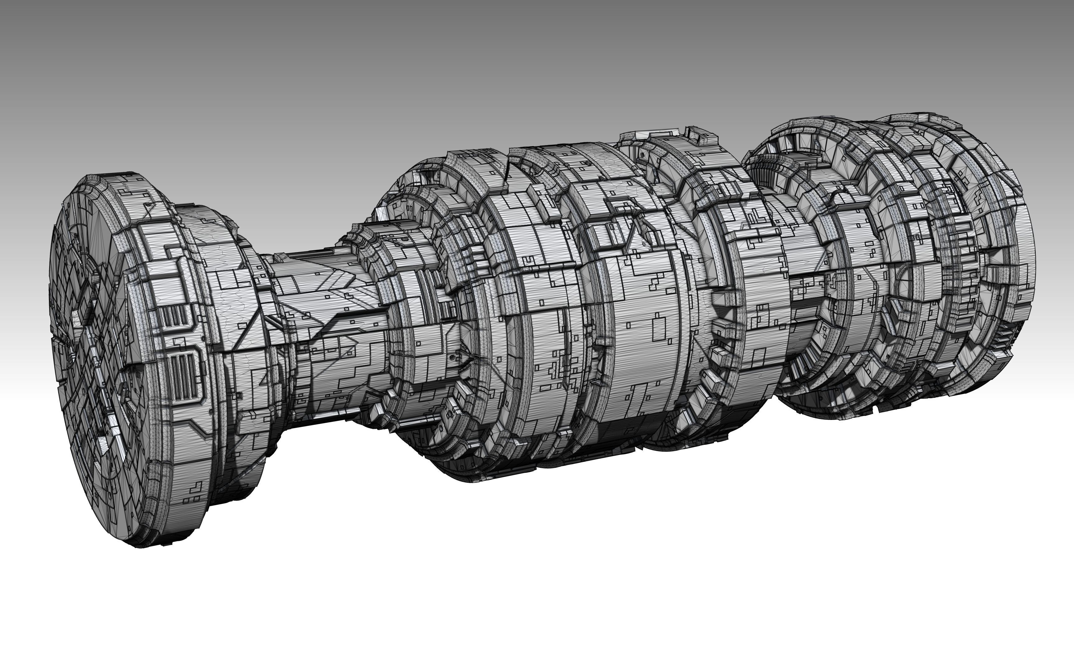 space equipment node 00152 3D model_15
