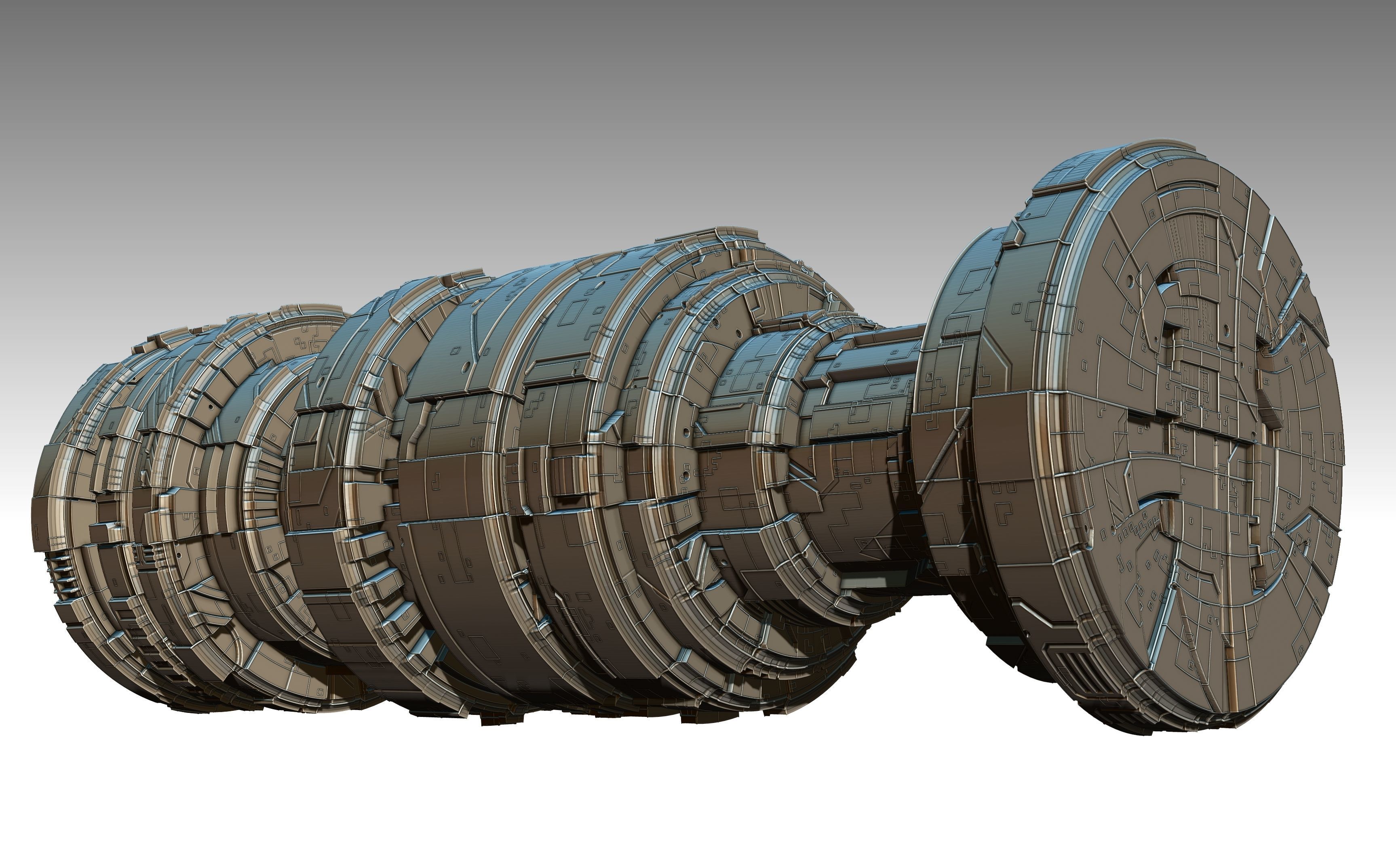 space equipment node 00152 3D model_4