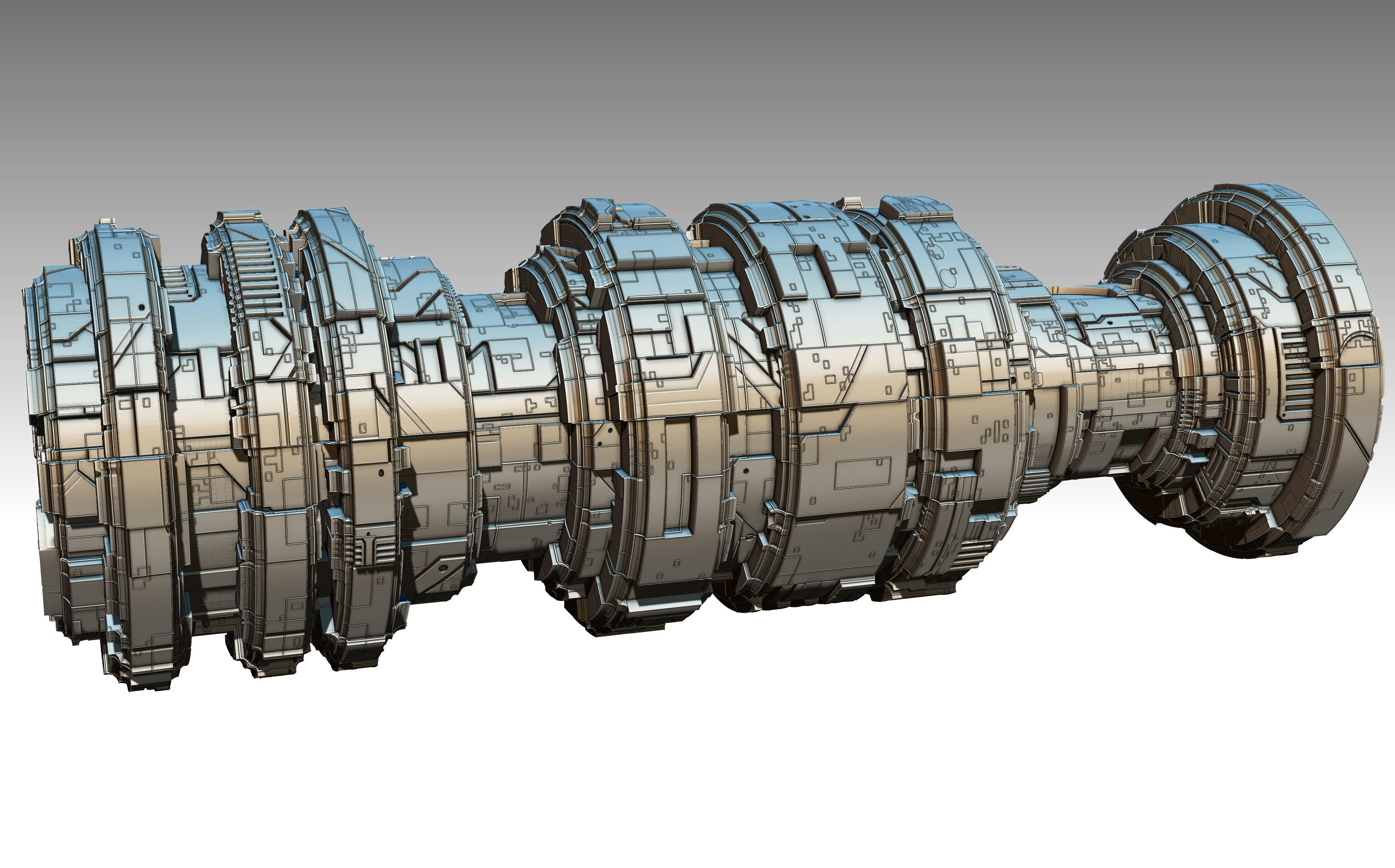 space equipment node 00152 3D model_16