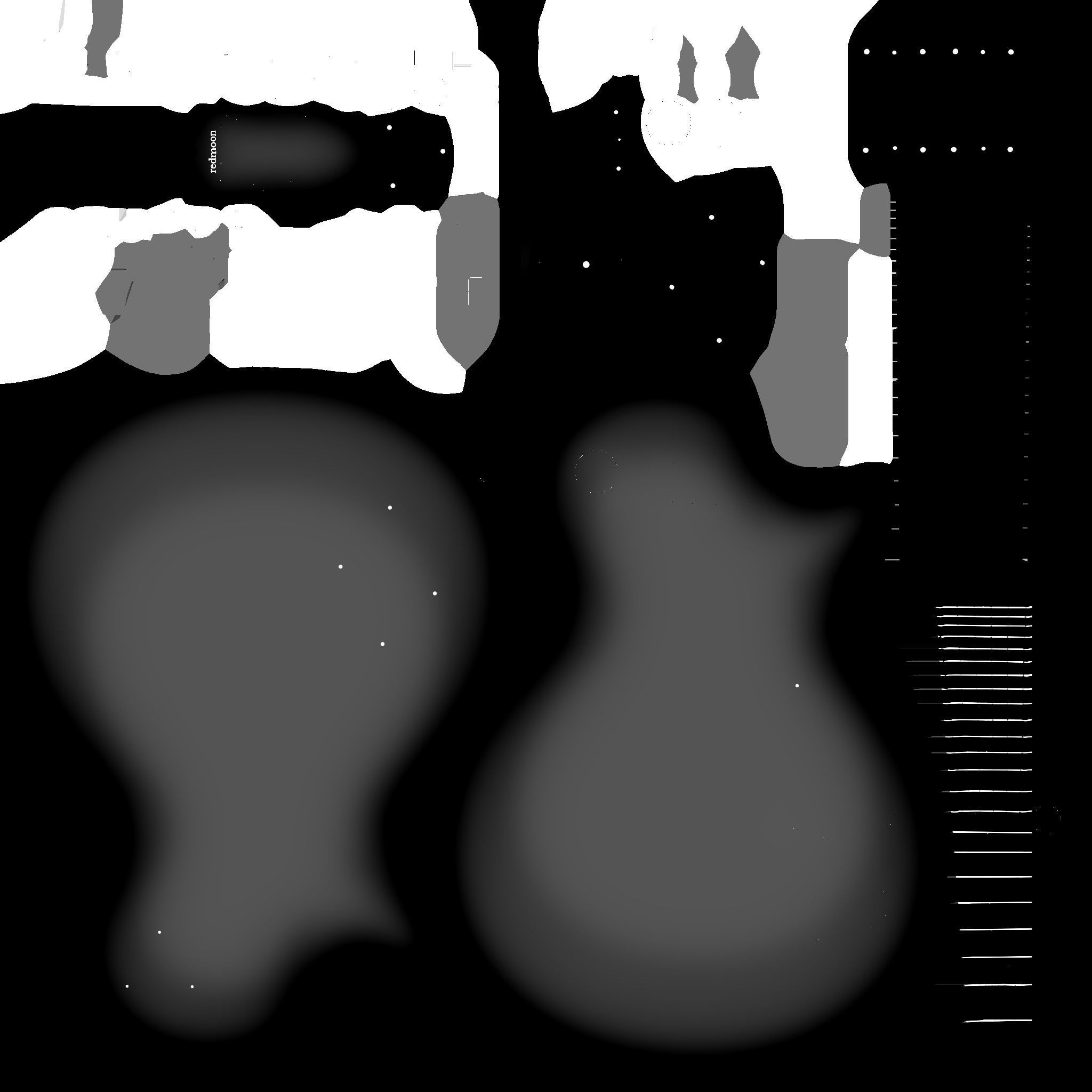 Electric Guitar C09 Red - Music Instrument Design Low-poly 3D model_22