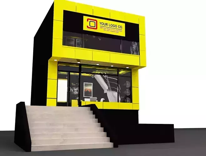 Car service entrance logo sign a610 