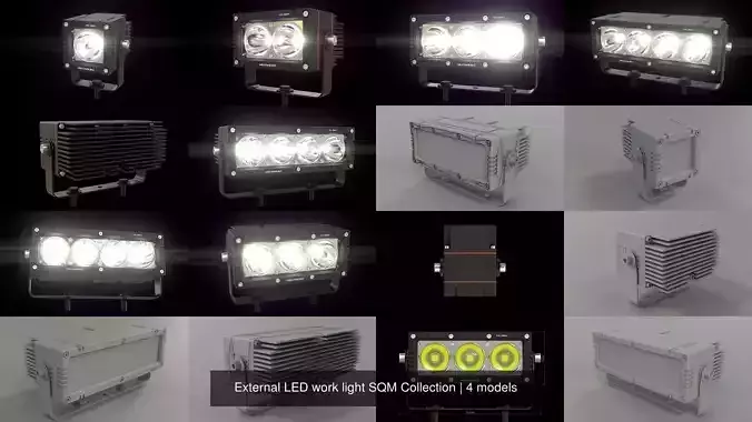 External LED work light SQM Collection