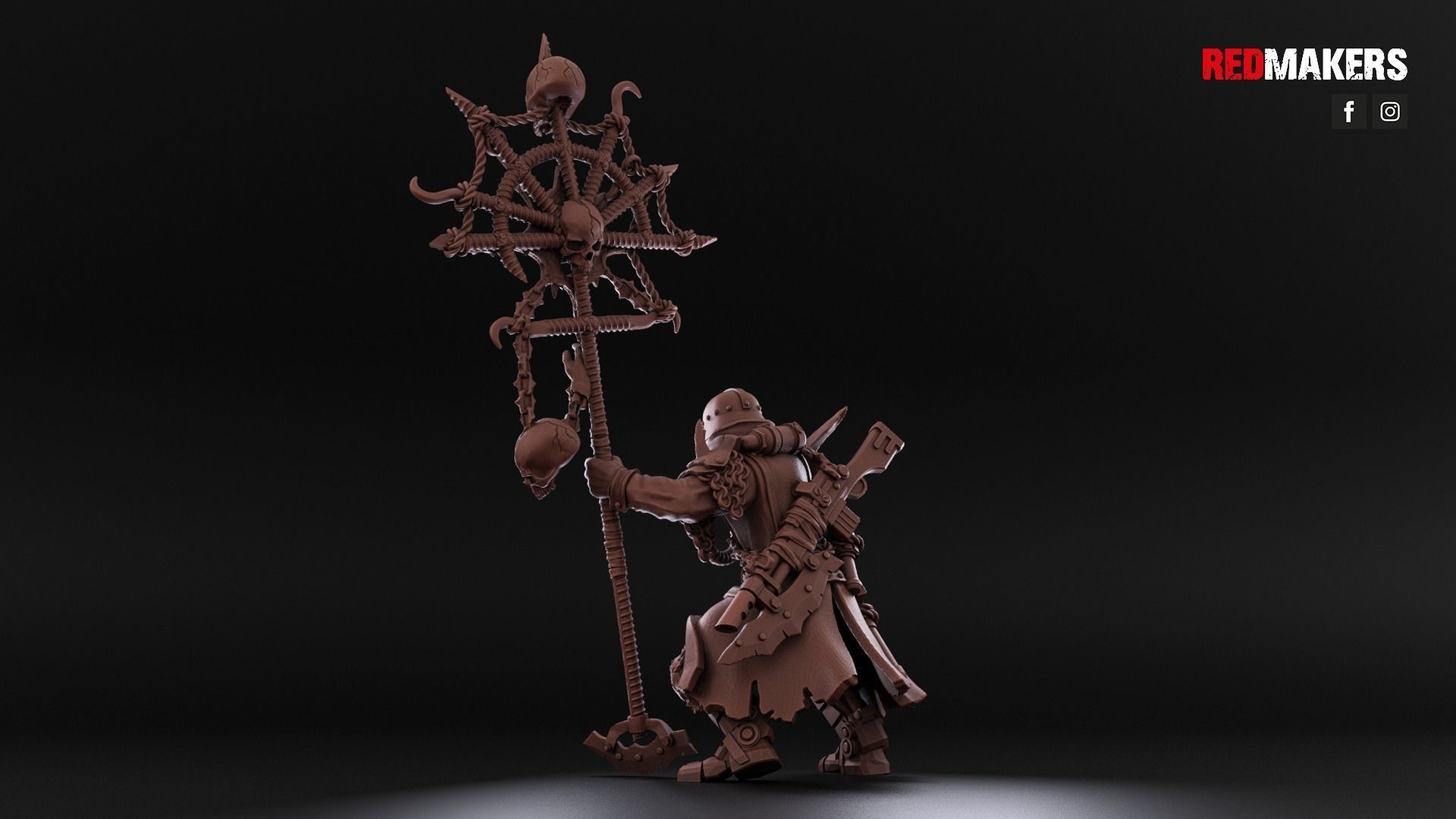 Renegade Death Division - Command Squad - Heretics 3D print model_7