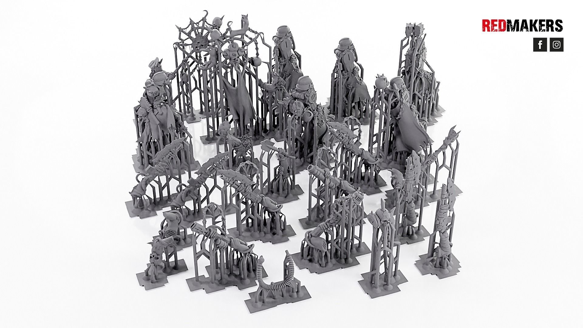 Renegade Death Division - Command Squad - Heretics 3D print model_18