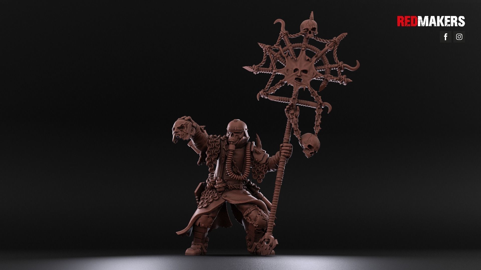 Renegade Death Division - Command Squad - Heretics 3D print model_5