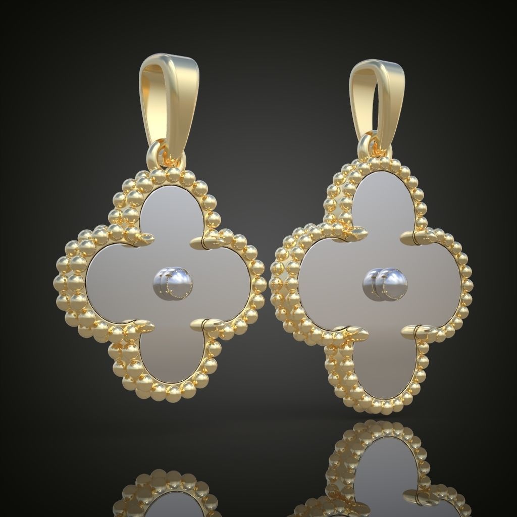 Pendant 3D model 0110 printable model 3D print model_8