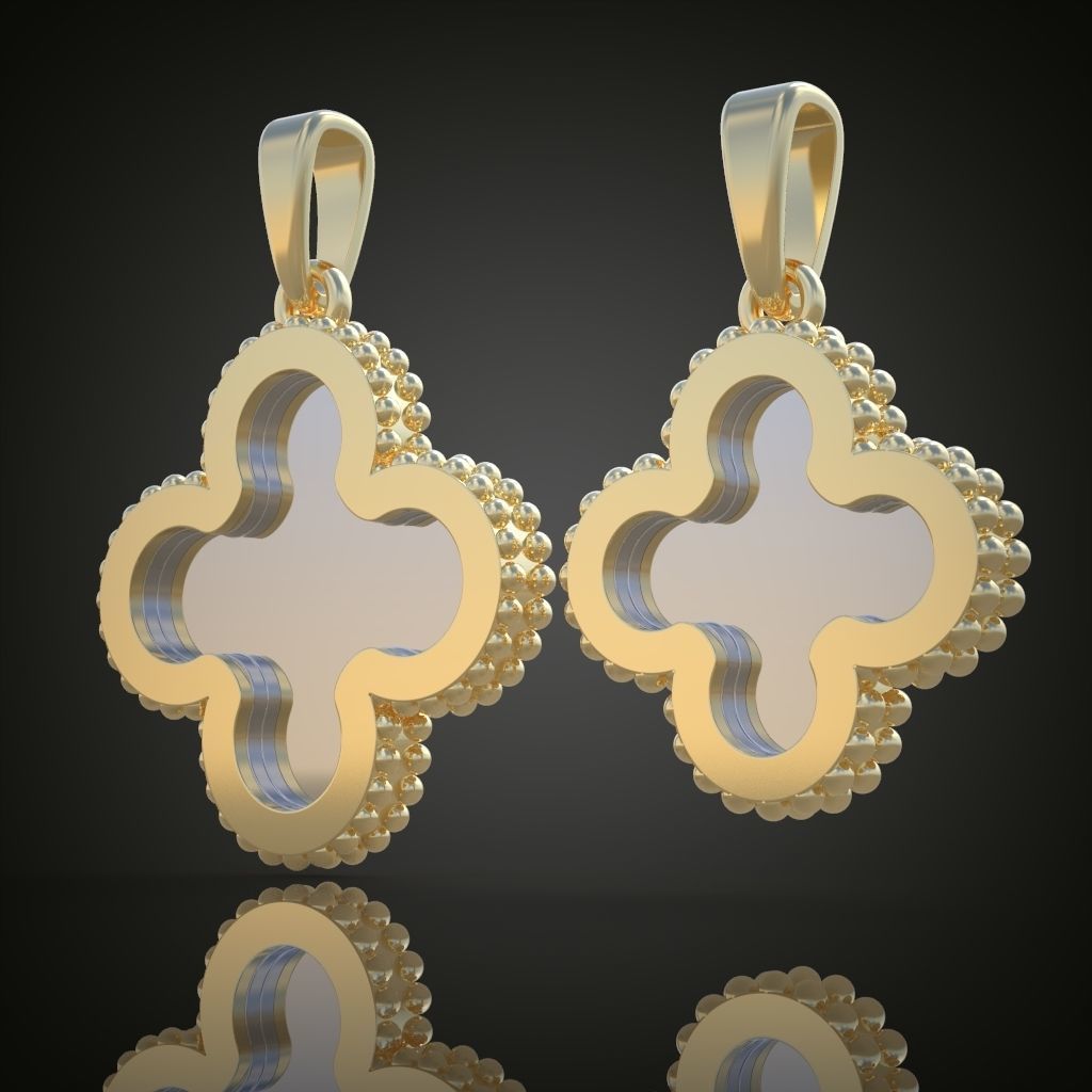 Pendant 3D model 0110 printable model 3D print model_11