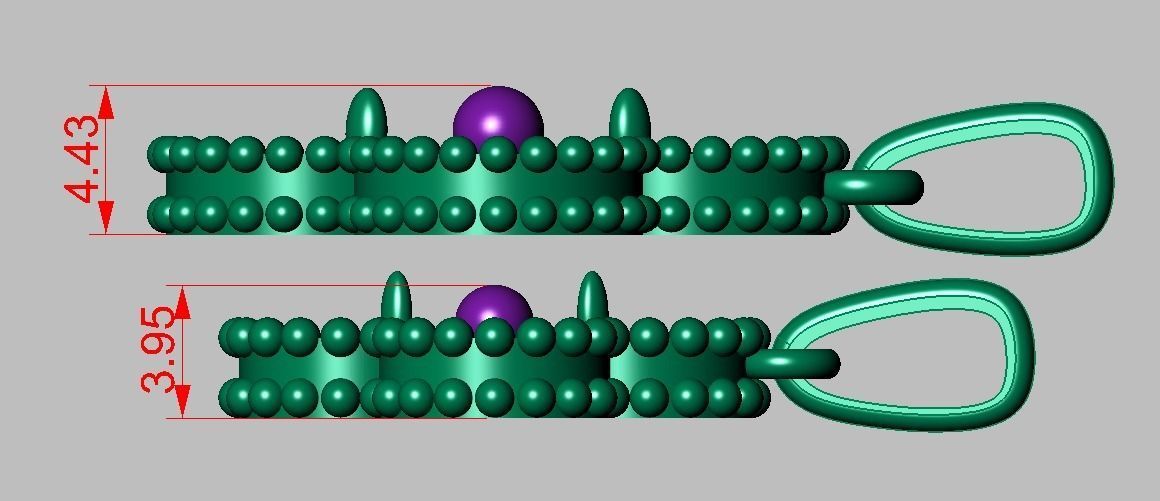 Pendant 3D model 0110 printable model 3D print model_15