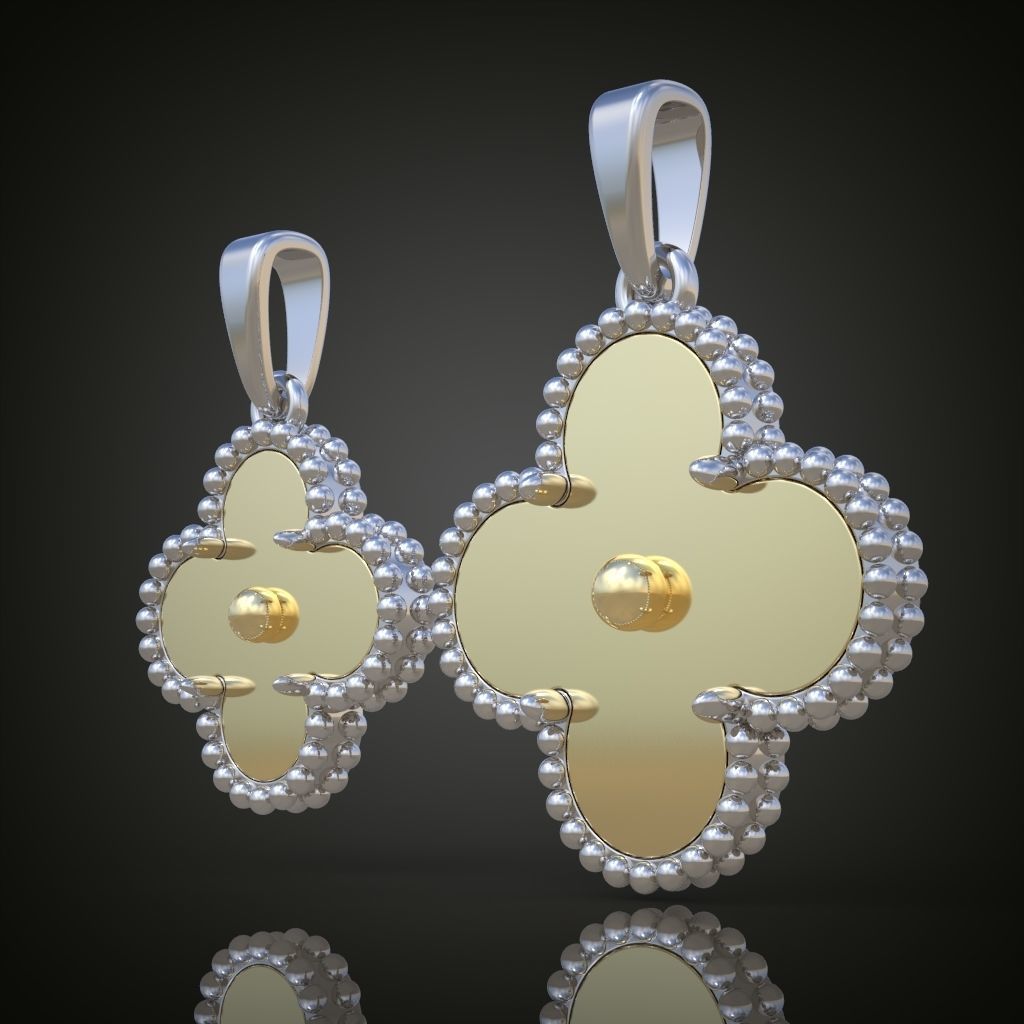 Pendant 3D model 0110 printable model 3D print model_6