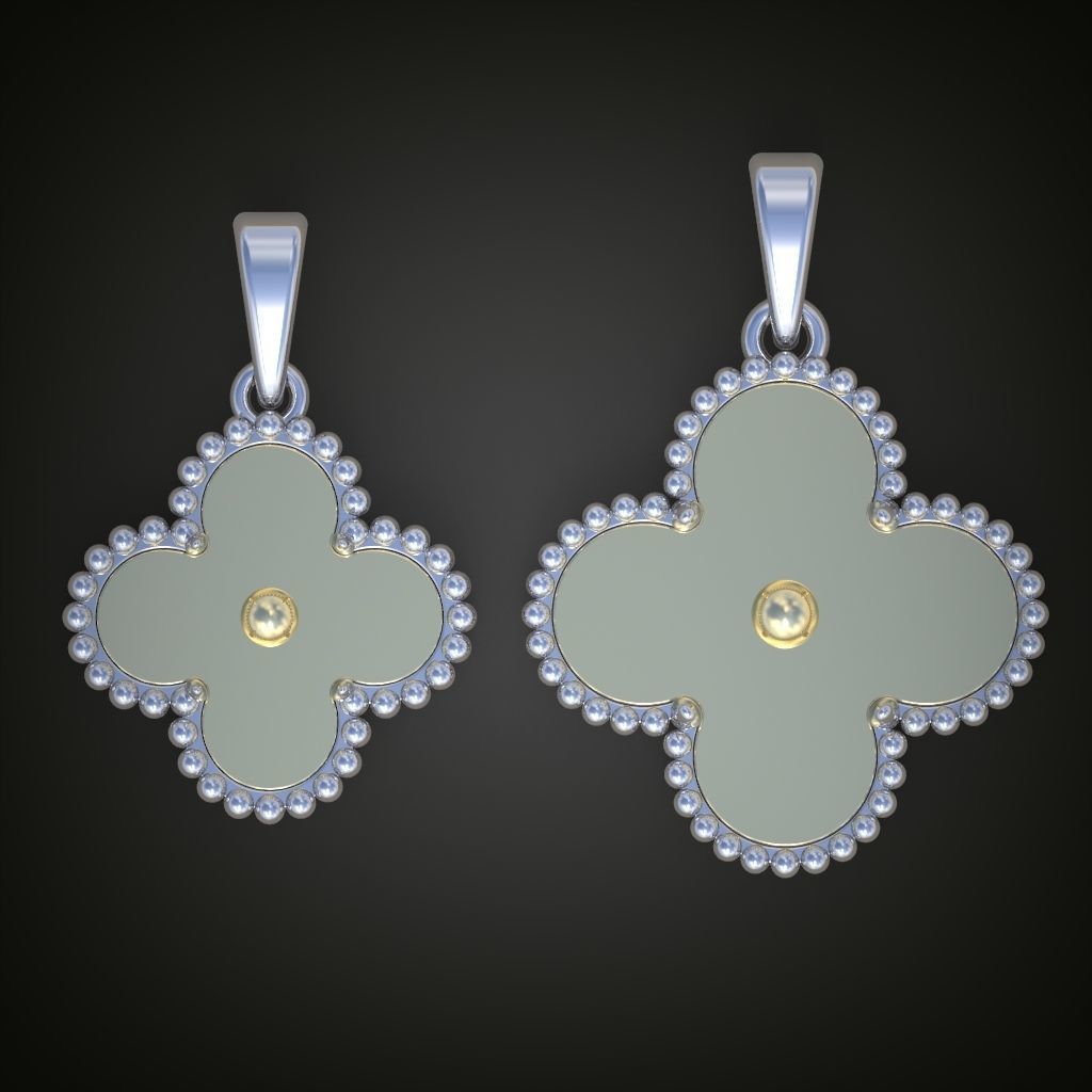 Pendant 3D model 0110 printable model 3D print model_5