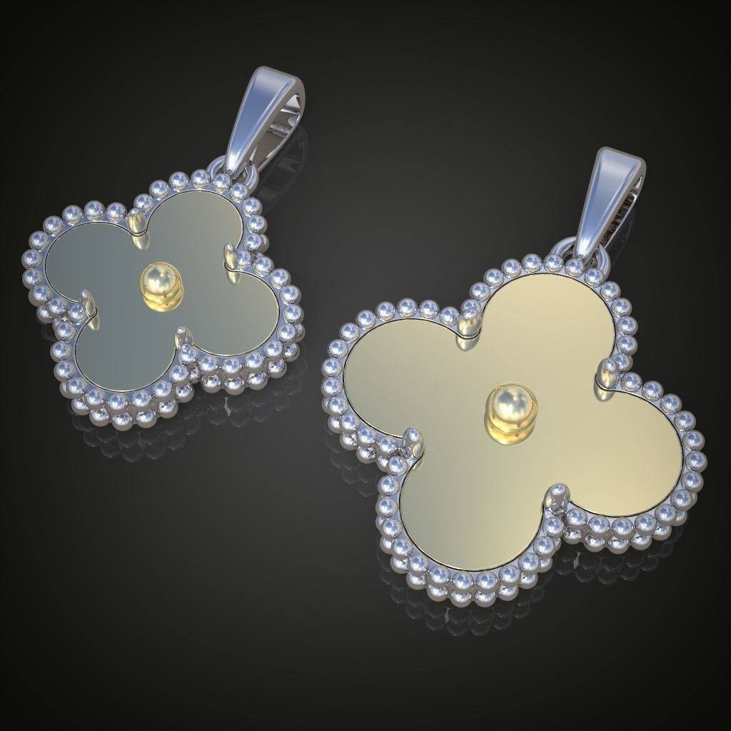 Pendant 3D model 0110 printable model 3D print model_2