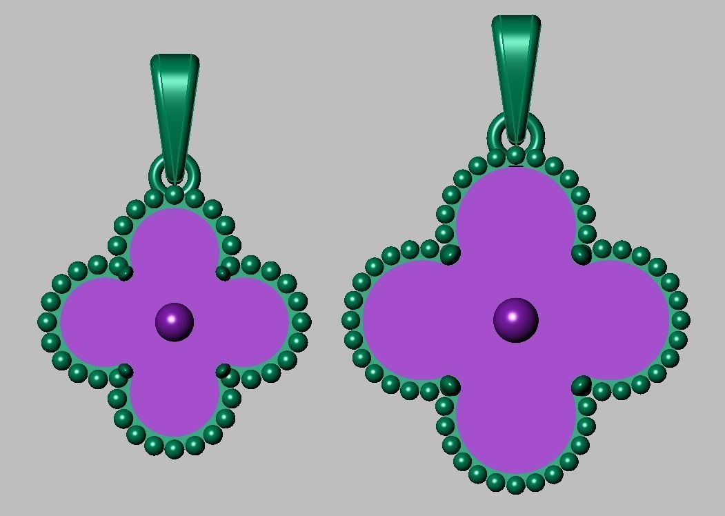 Pendant 3D model 0110 printable model 3D print model_16