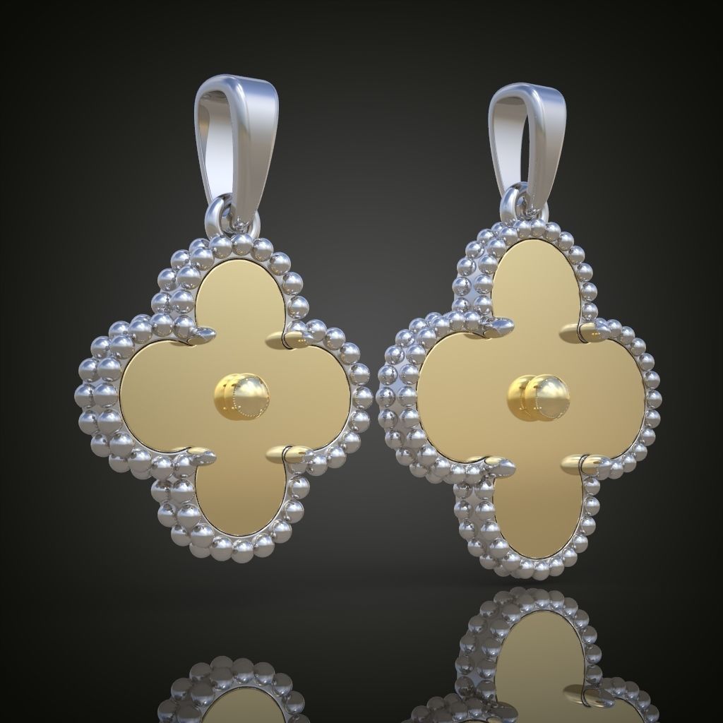 Pendant 3D model 0110 printable model 3D print model_9