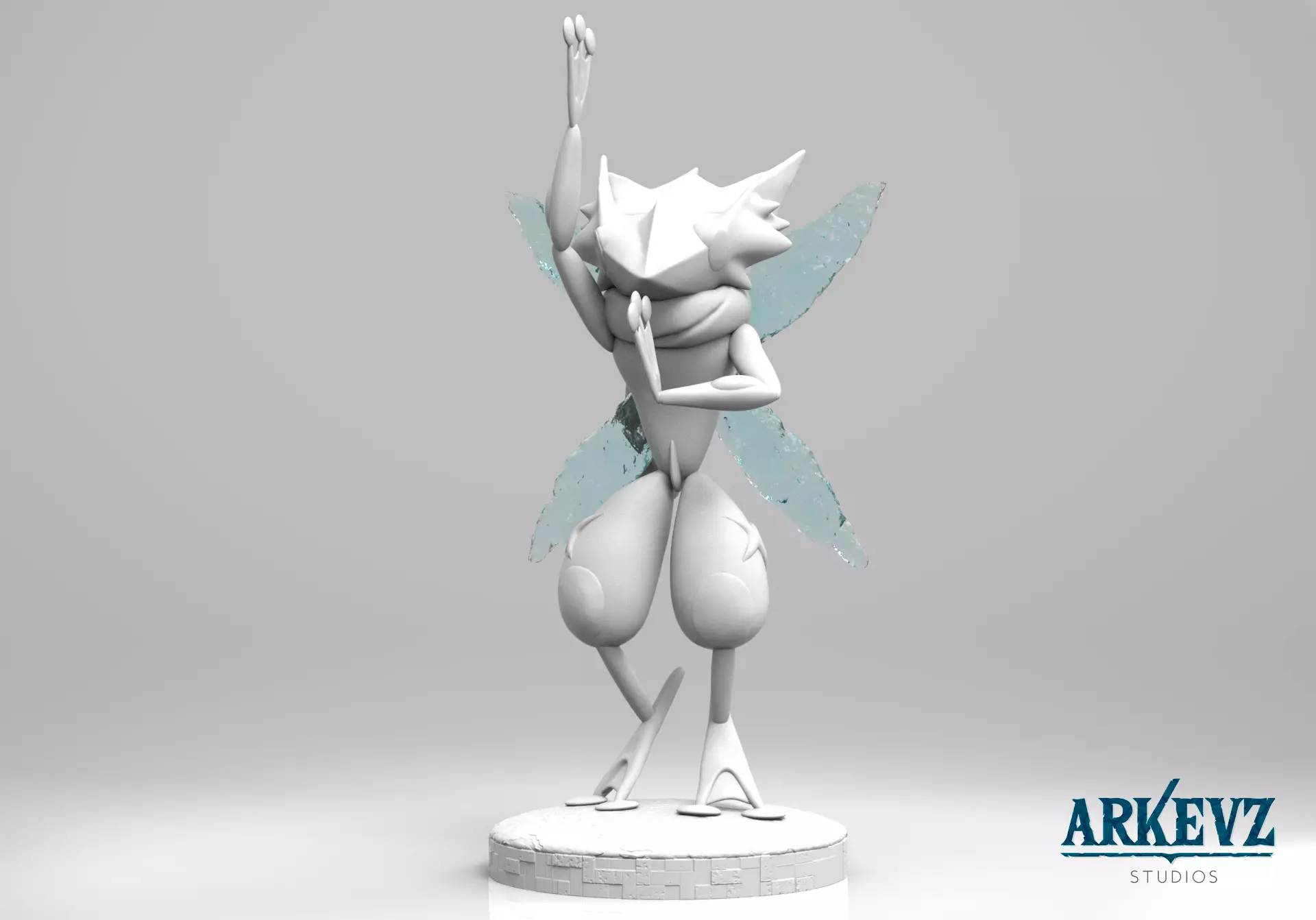 GRENINJA POKEMON 3D print model_0