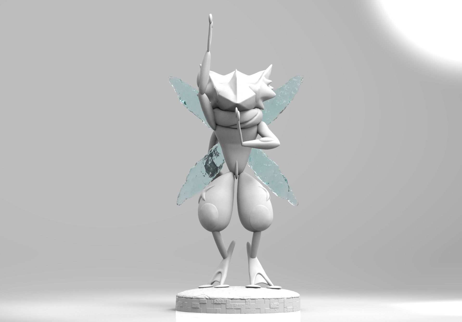 GRENINJA POKEMON 3D print model_1
