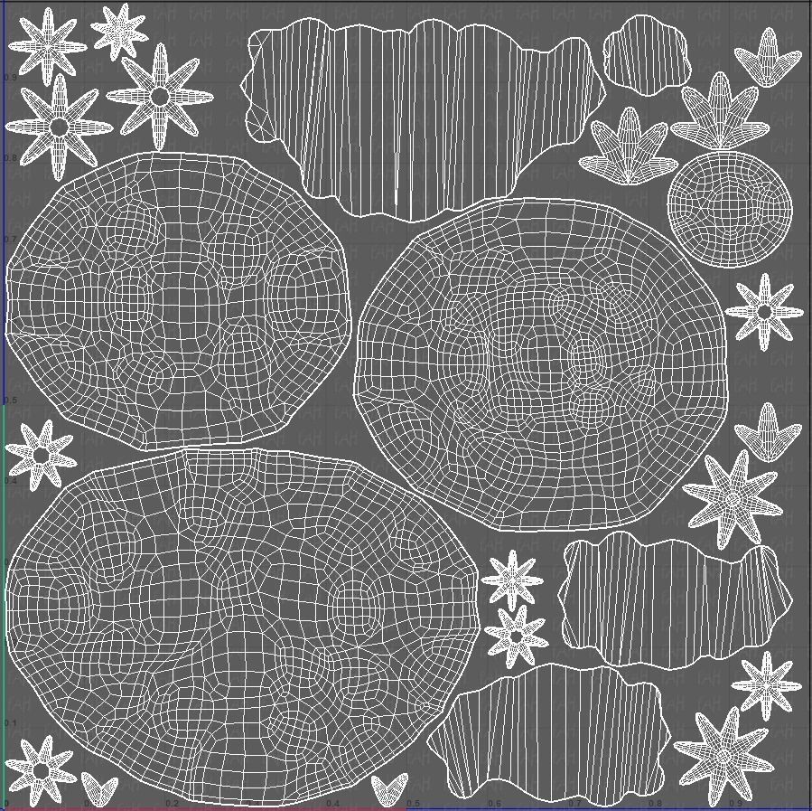 Trees Cartoon V13 Low-poly 3D model_45