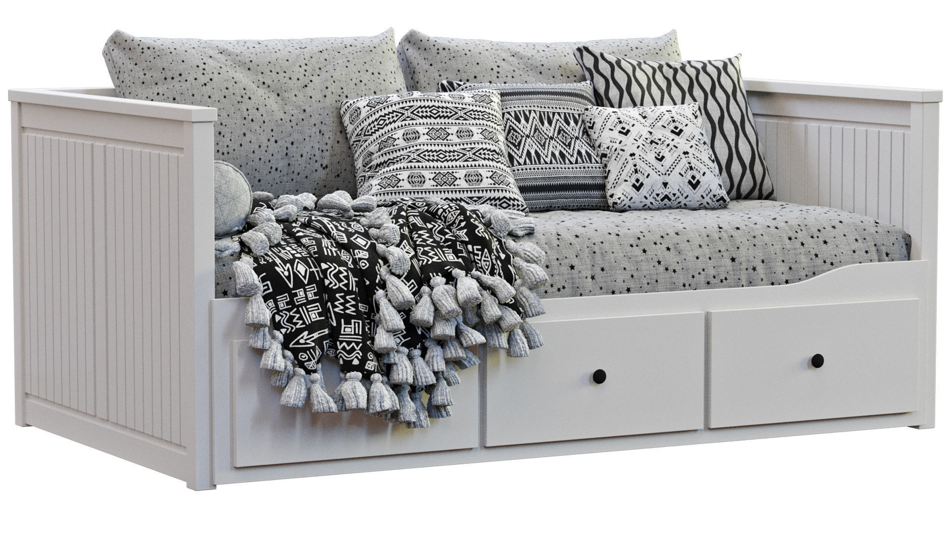  Ikea Hemnes Daybed 3D model_8