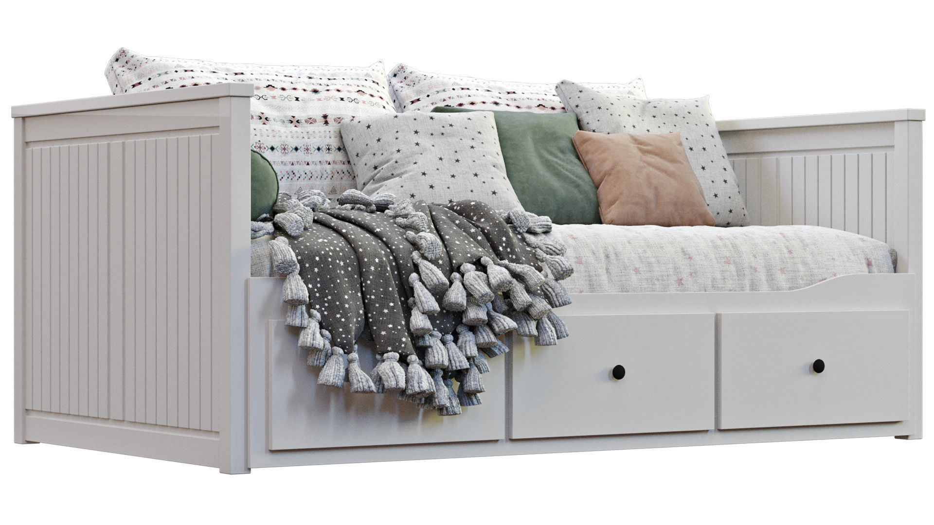  Ikea Hemnes Daybed 3D model_7