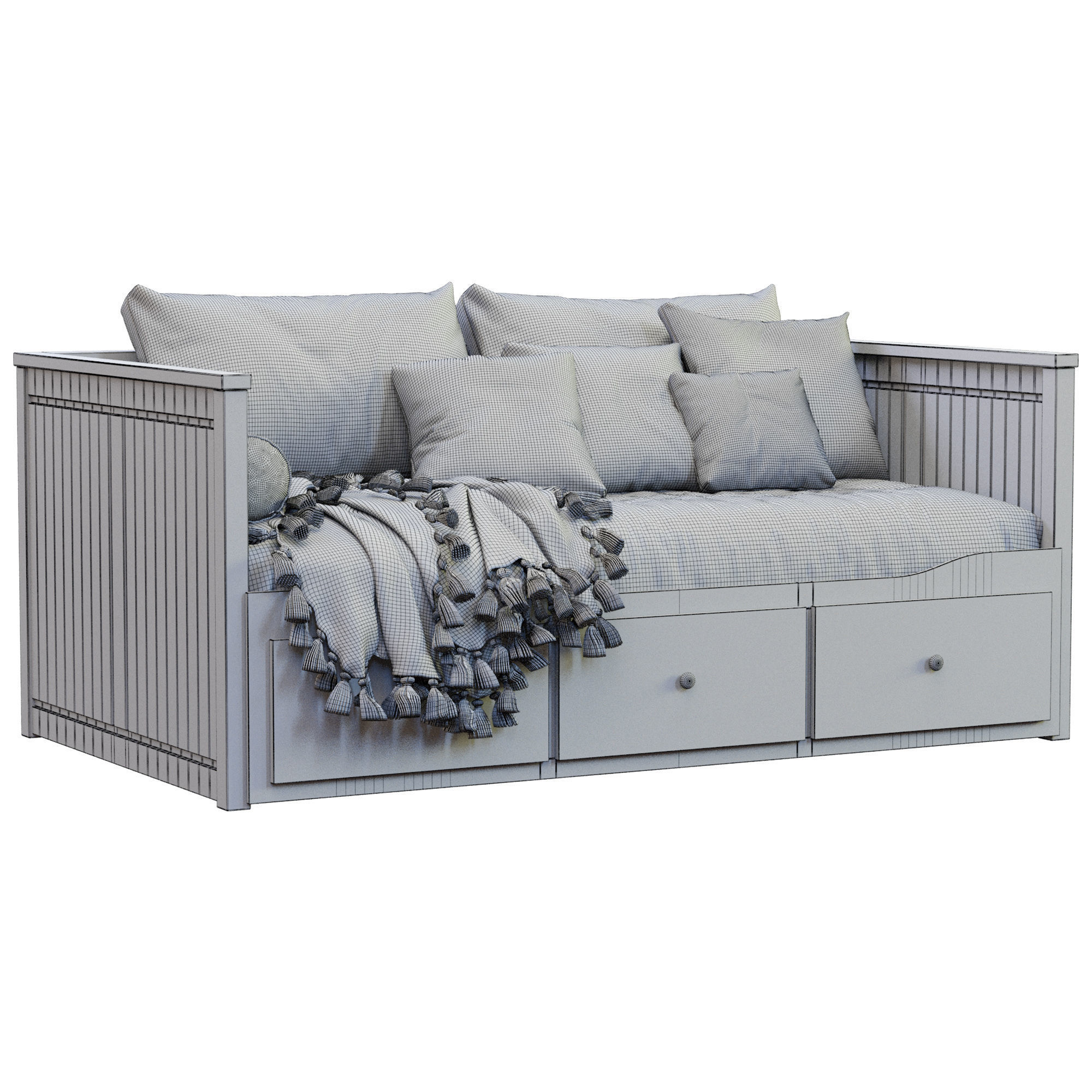  Ikea Hemnes Daybed 3D model_6