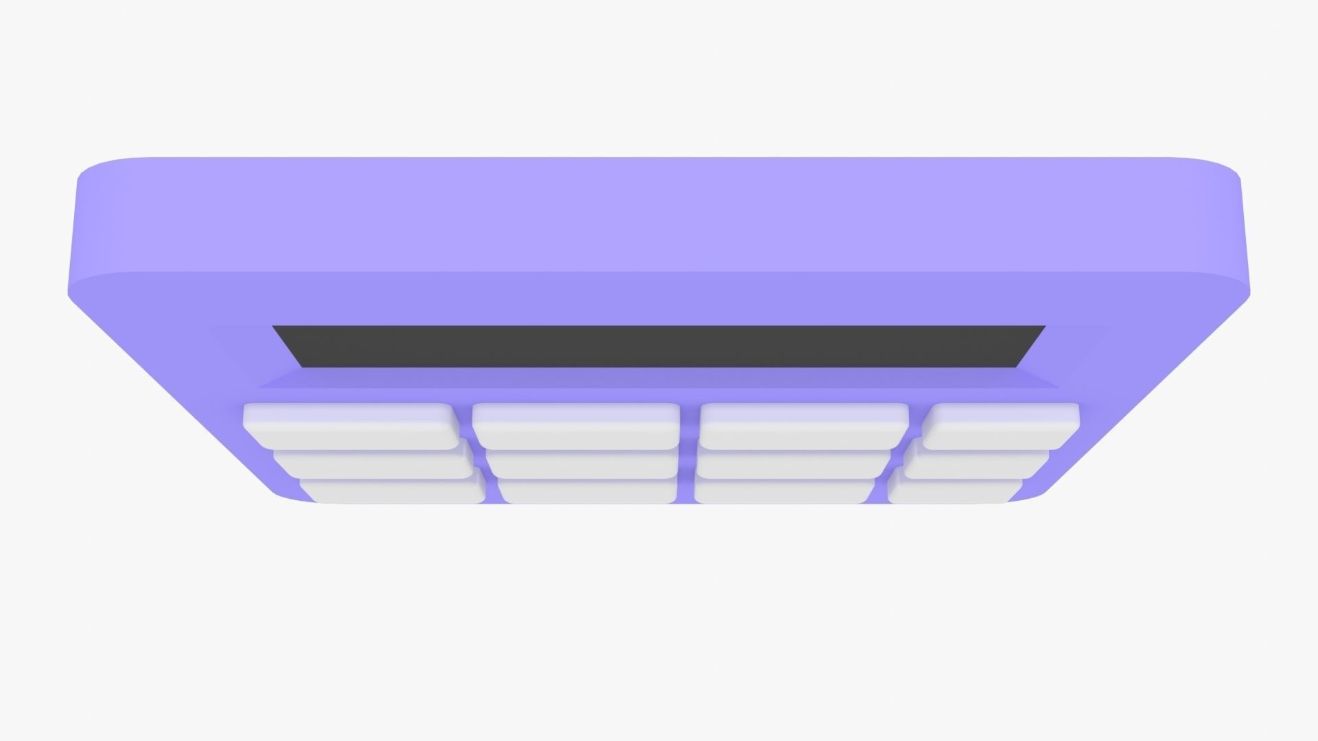 Calculator Low-poly 3D model_21