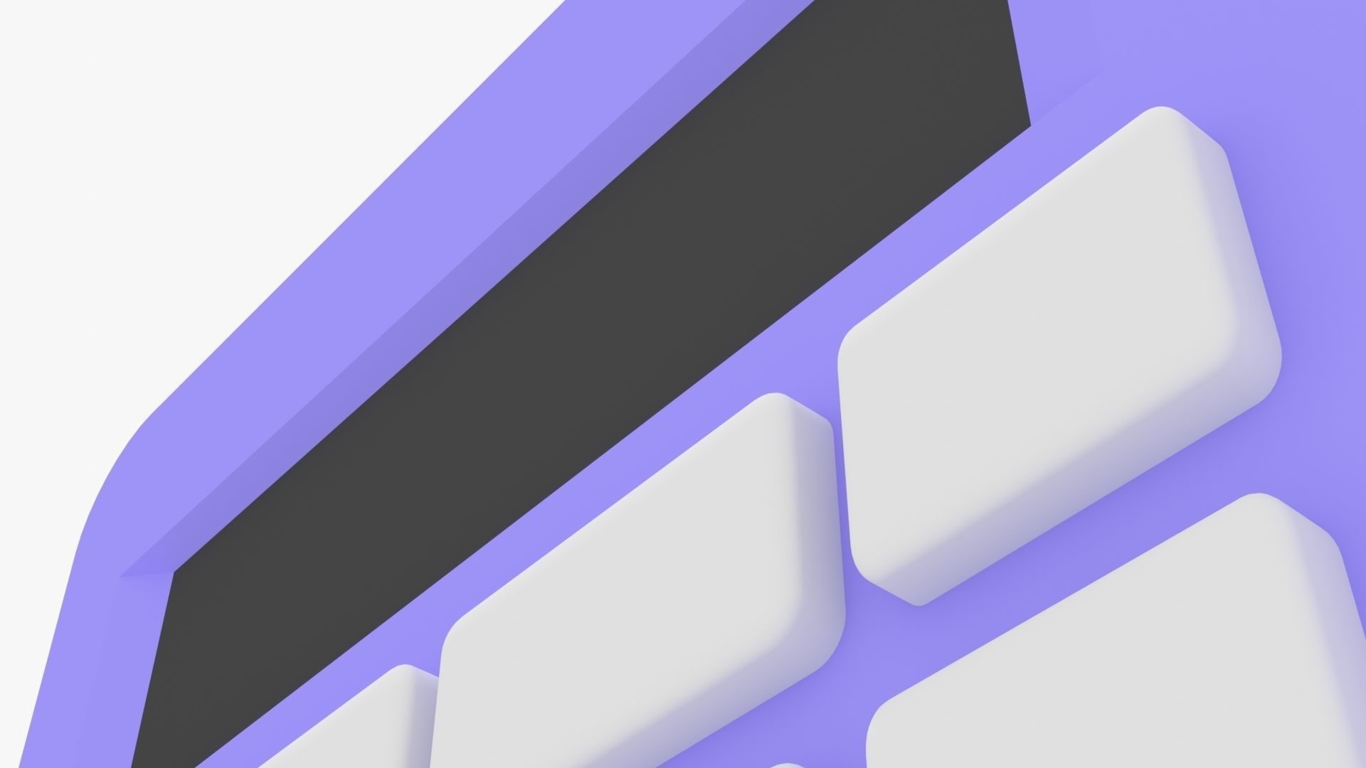 Calculator Low-poly 3D model_23