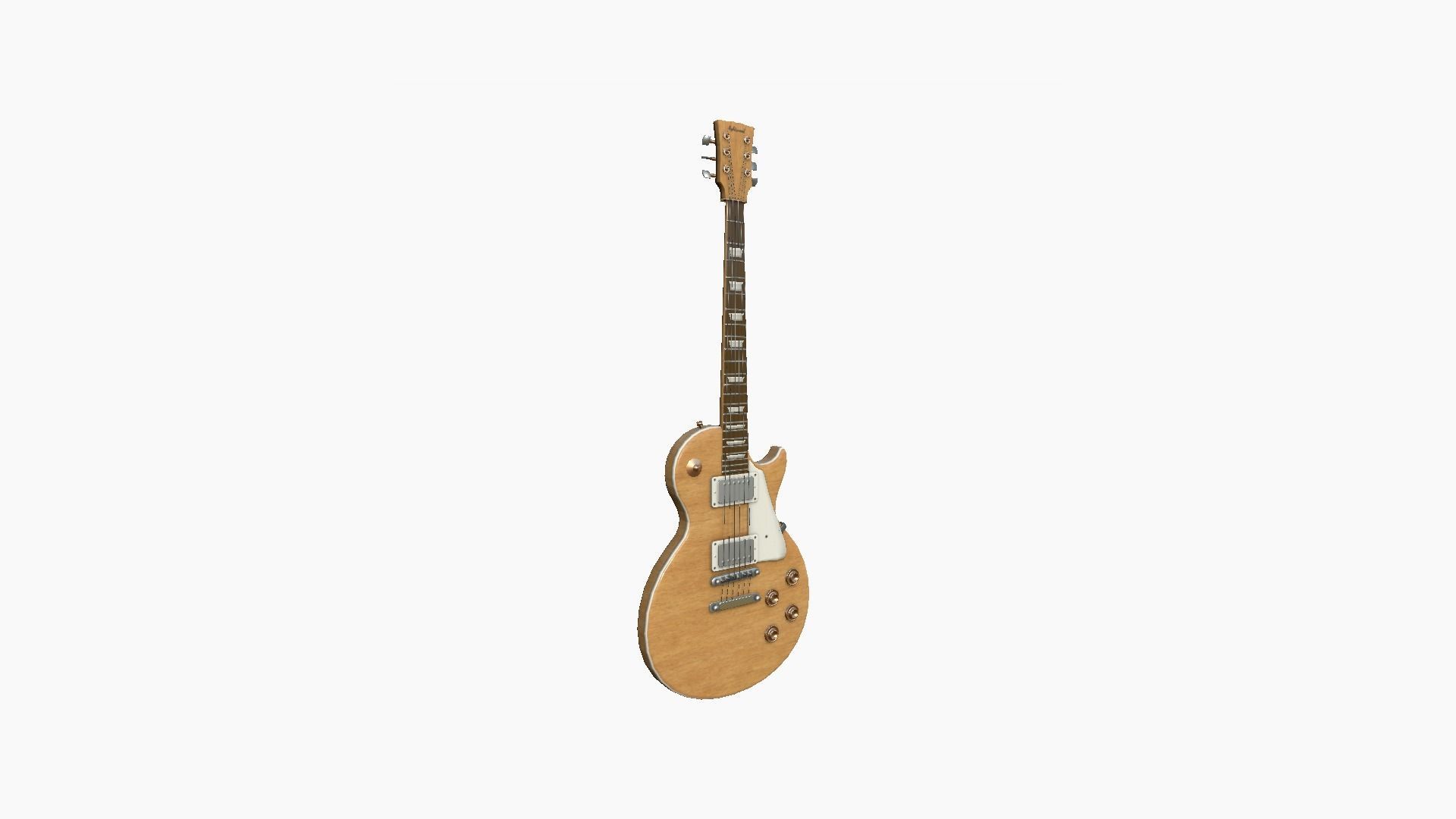 10 Electric Guitars C - Music Instrument Design 3D Model Collection_28