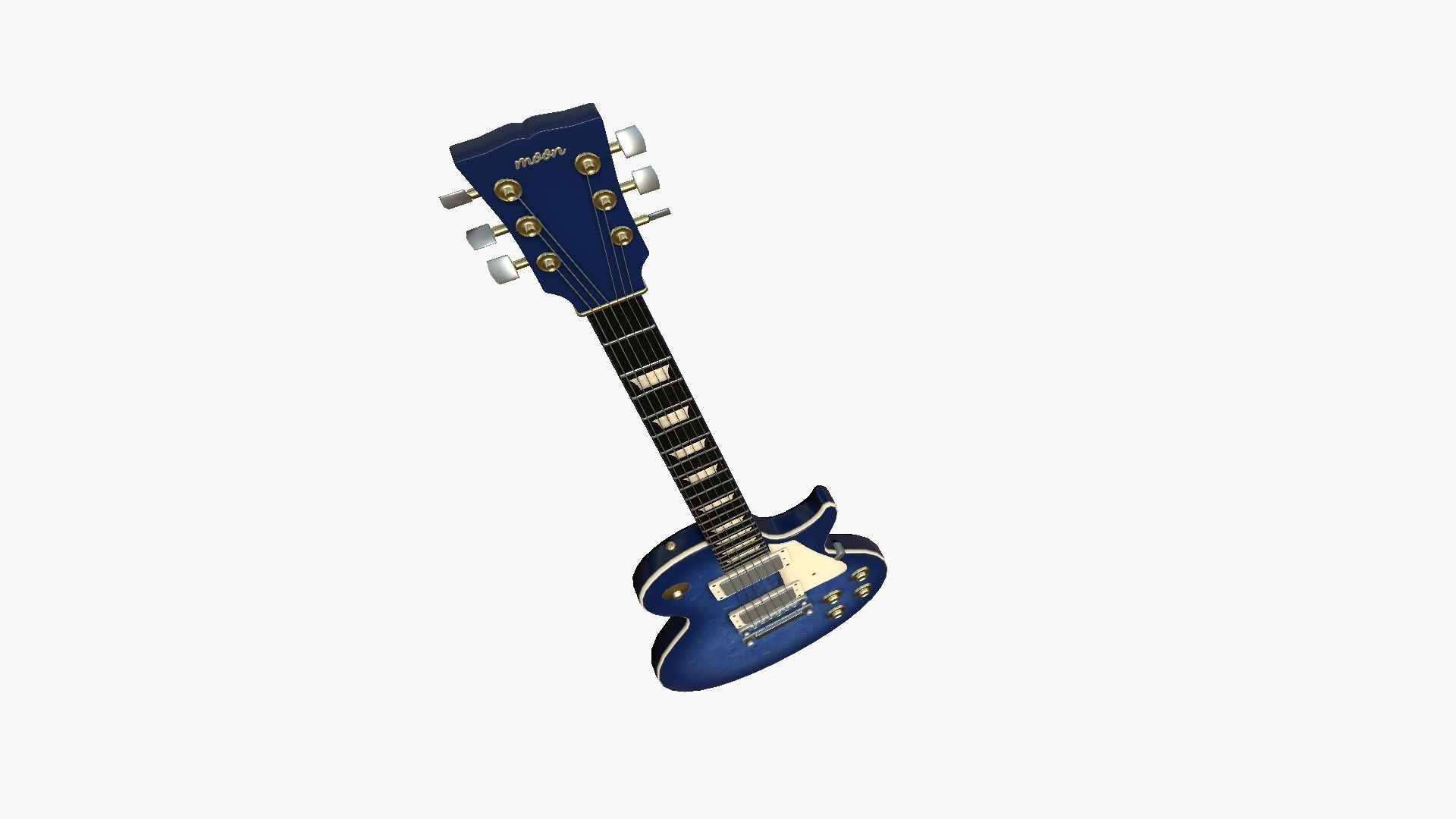10 Electric Guitars C - Music Instrument Design 3D Model Collection_65