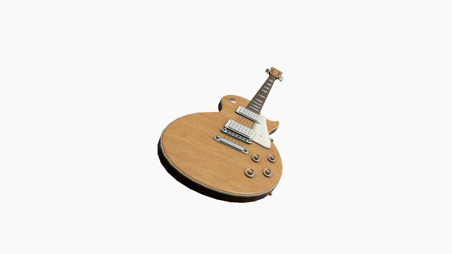 10 Electric Guitars C - Music Instrument Design 3D Model Collection_56