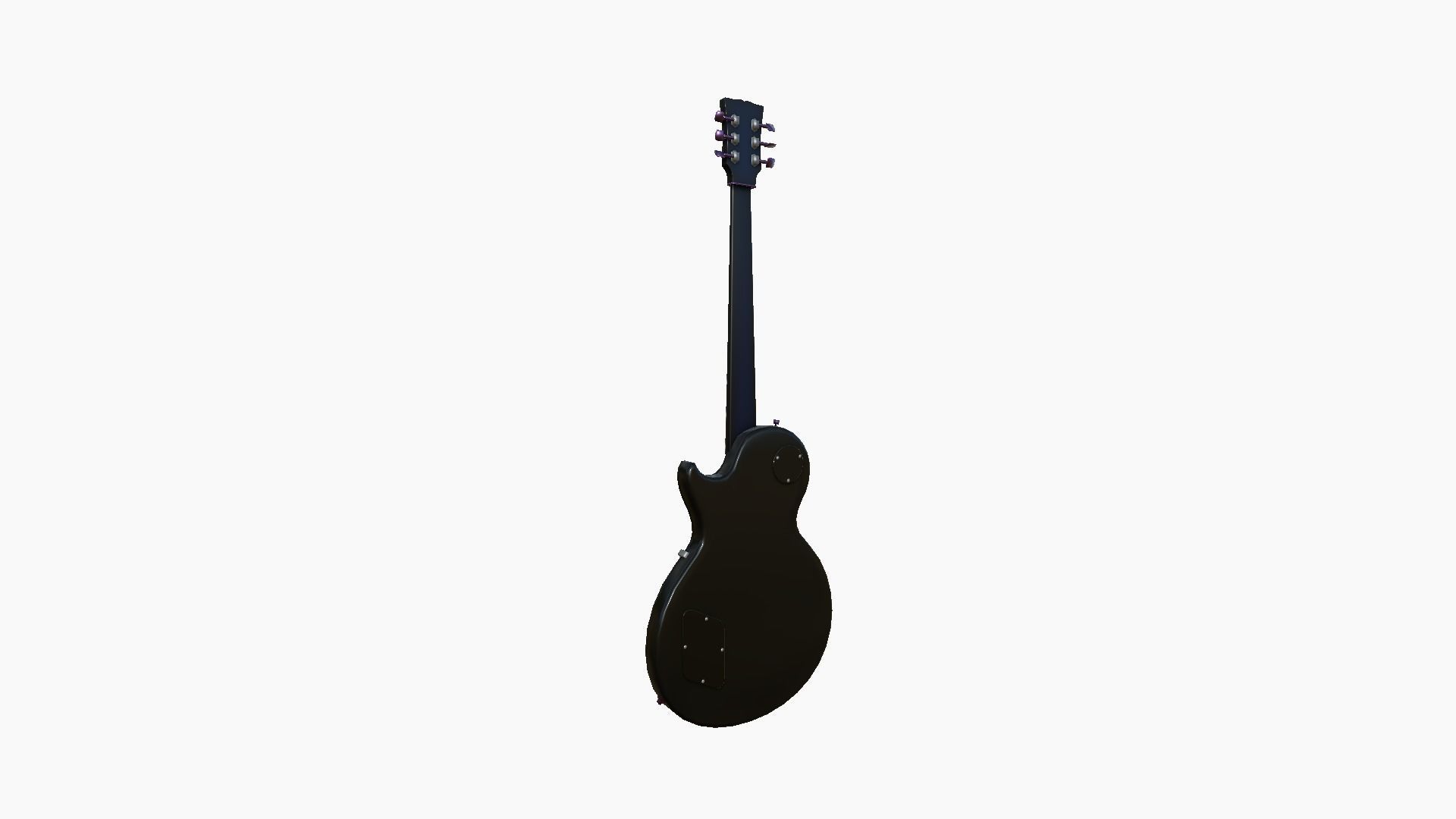 10 Electric Guitars C - Music Instrument Design 3D Model Collection_63