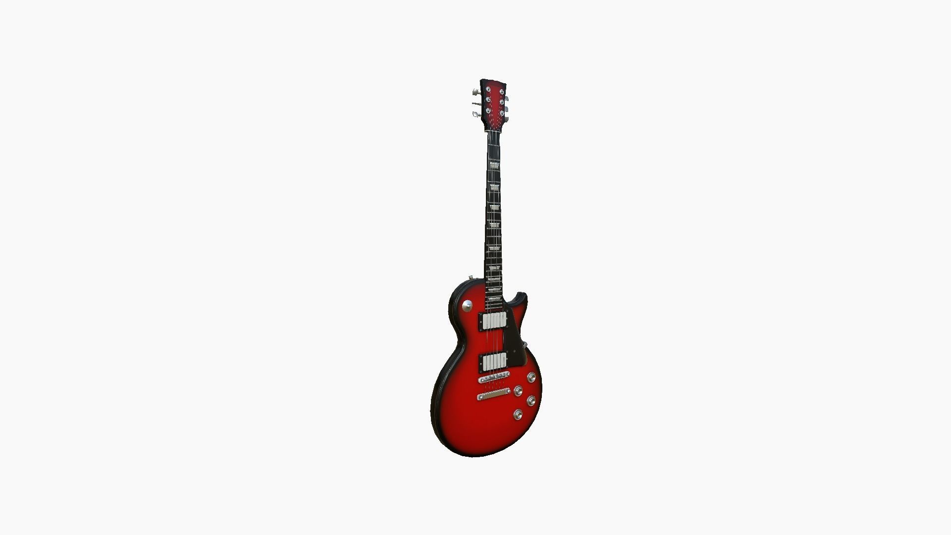 10 Electric Guitars C - Music Instrument Design 3D Model Collection_64