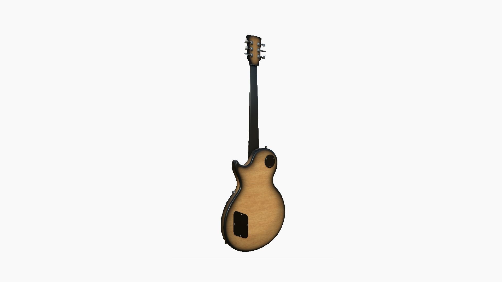 10 Electric Guitars C - Music Instrument Design 3D Model Collection_33