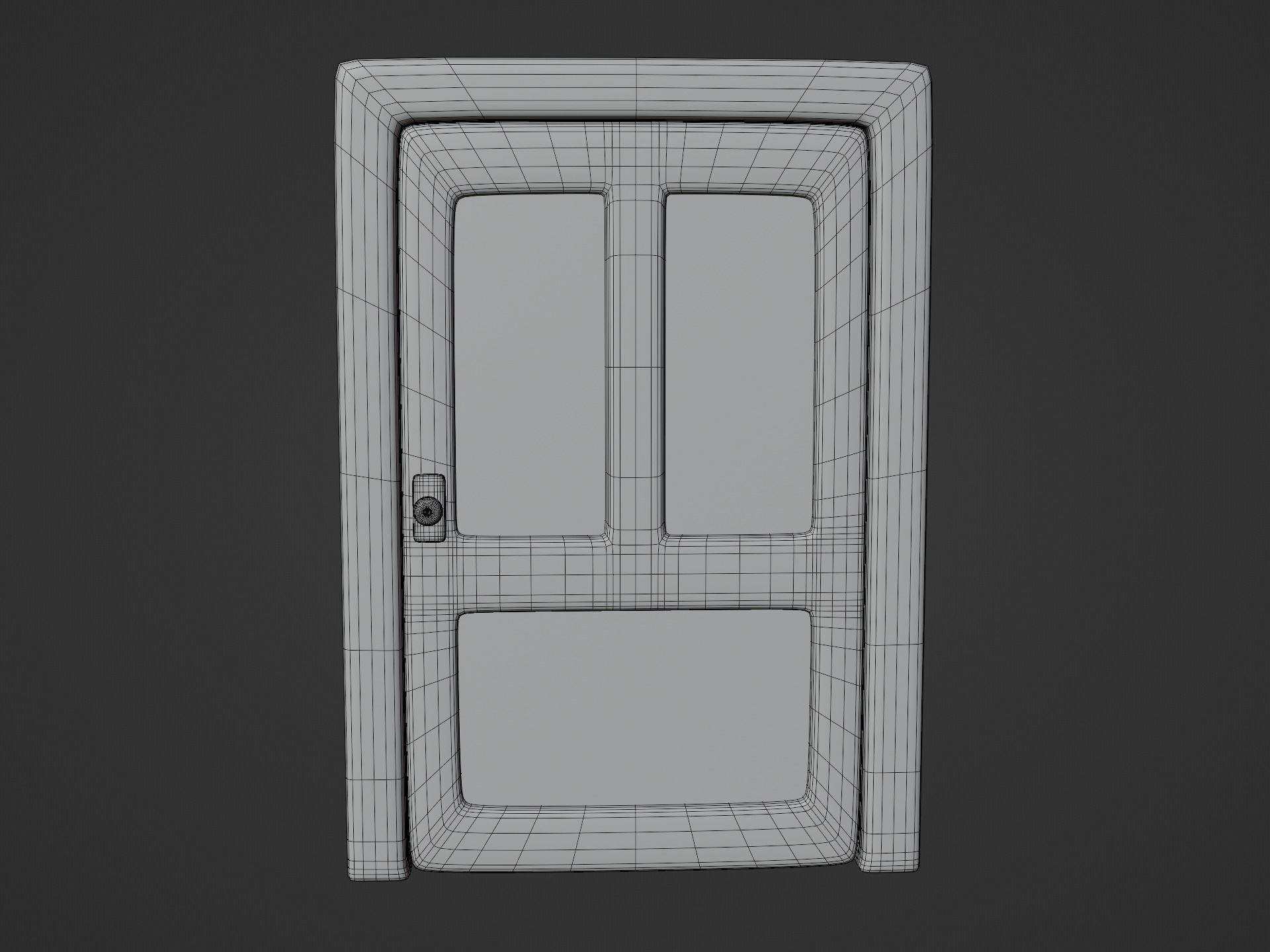 Cartoon Door 11a 3D model_11