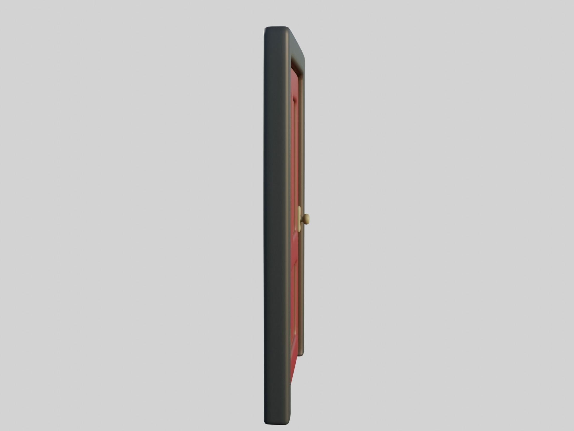 Cartoon Door 11a 3D model_7